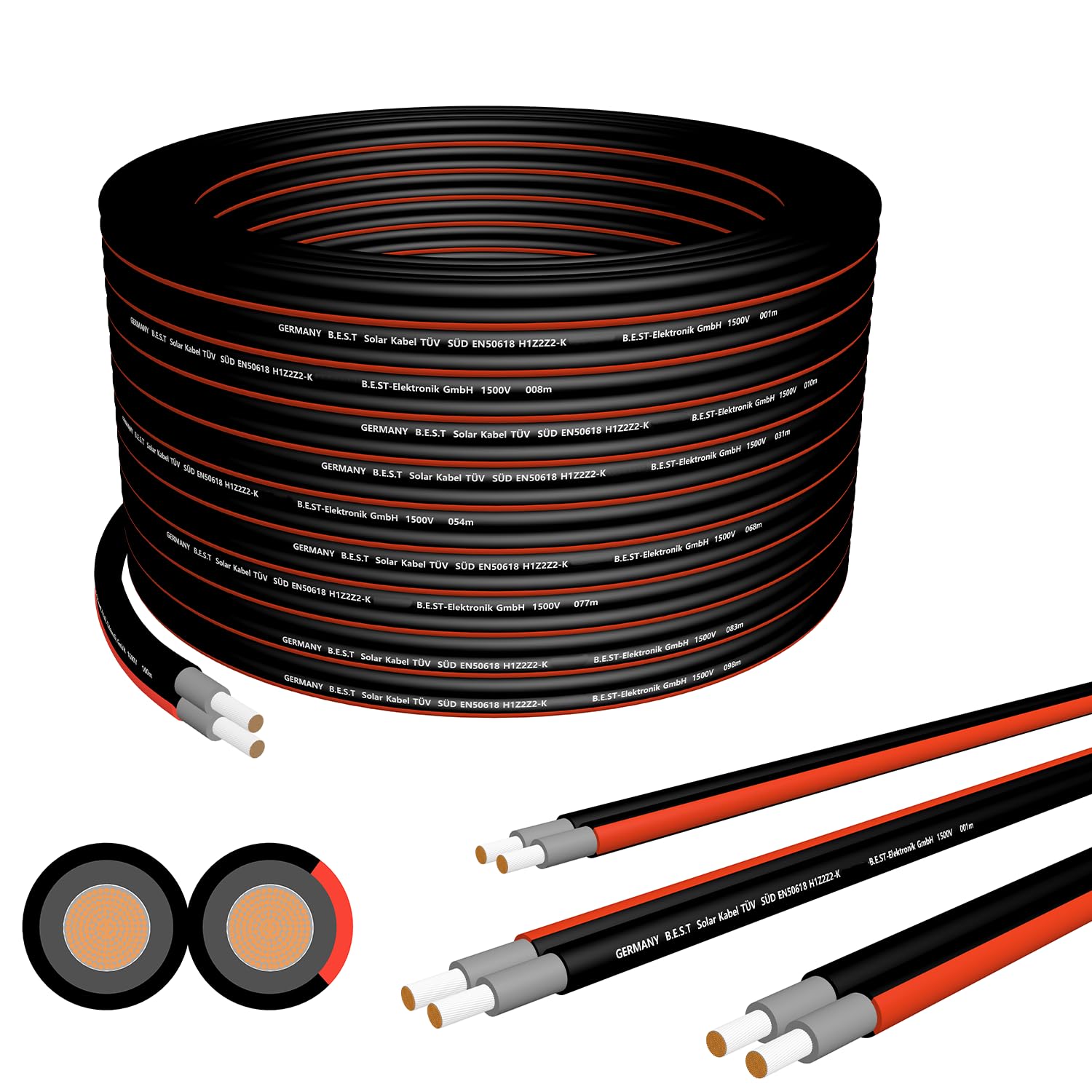 Solarkabel & PV-Kabel für Ihre Photovoltaikanlage