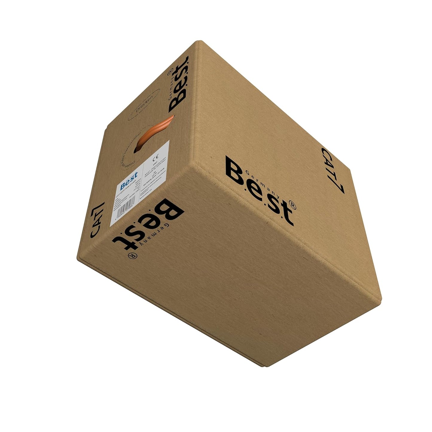 100m Germany B.e.s.t CAT 7 Verlegekabel Duplex Best Gigabit Netzwerkkabel Kupfer LAN 1000Mhz S/FTP Kat 7