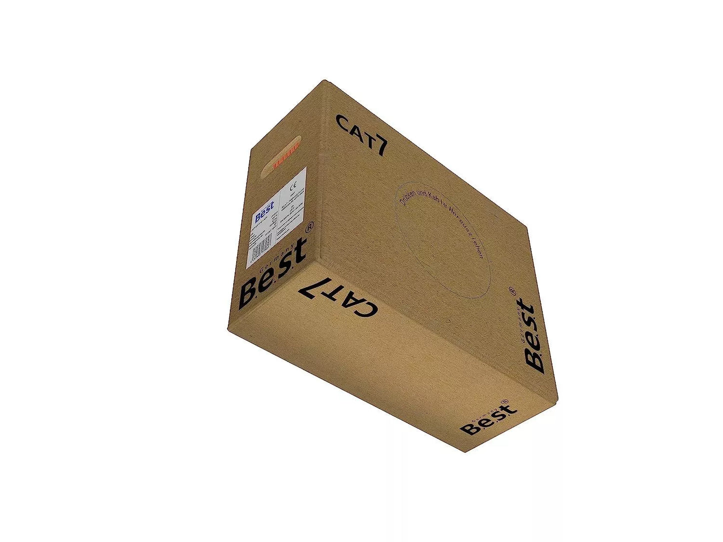 50m Germany B.e.s.t CAT 7 Verlegekabel Duplex Best Gigabit Netzwerkkabel Kupfer LAN 1000Mhz S/FTP Kat 7