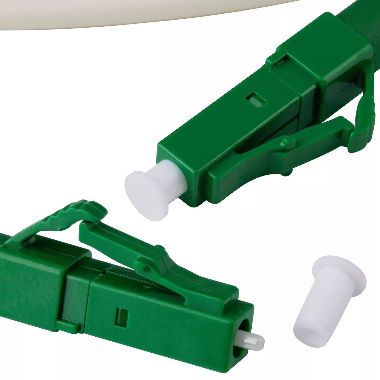 Glasfaserkabel LC/APC Simplex LWL Patchkabel LSZH 0,5–100m – Lichtwellenleiter